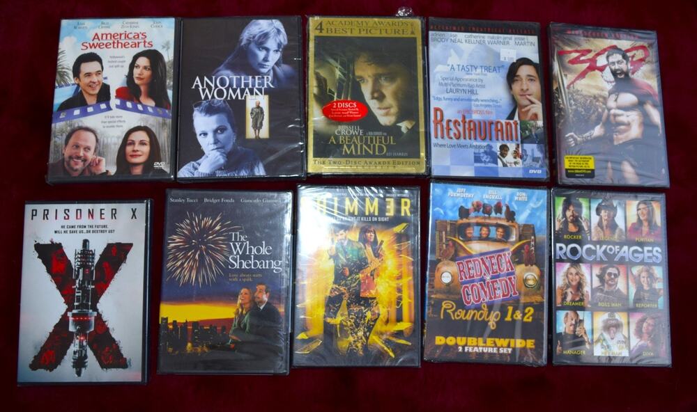 New Sealed Lot 10 DVD The Whole Shebang Romance Comedy Movie 2005 + more